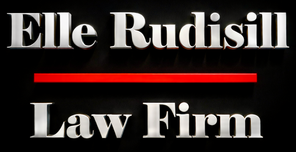 Elle Rudisill Law Firm with red line